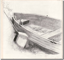 Berts boat sketch
