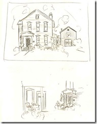 Peggy's house rough sketch