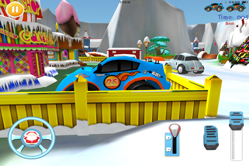 Parking snow world 3d