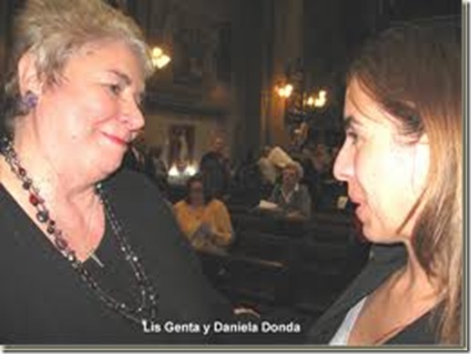Maria Lilia Genta y Daniela Donda