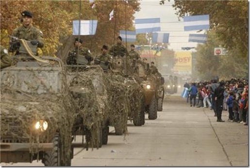 Desfile militar argentiino