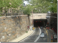 Salida de Manhattan del túnel Queens-Midtown, en 2006