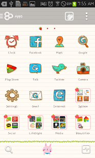 Happy Apple go launcher theme Screenshots 2