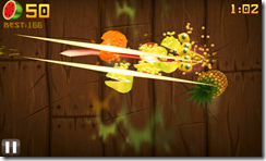 Fruit Ninja for Windows Phone 7 (click to enlarge).6