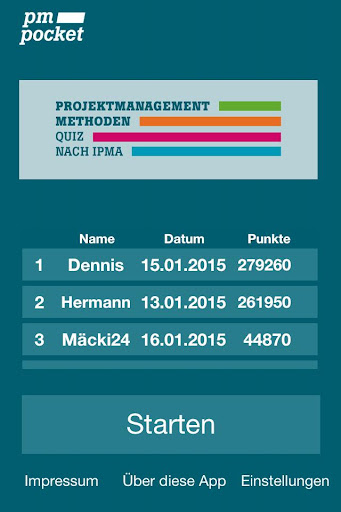 PM-Methoden-Quiz nach IPMA