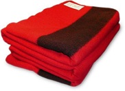 hudson bay blanket red
