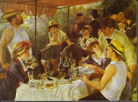 Pierre-Auguste Renoir. The Luncheon of the Boating Party. 1881