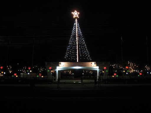 Carmen Town Plaza at Night - Carmen, Cebu