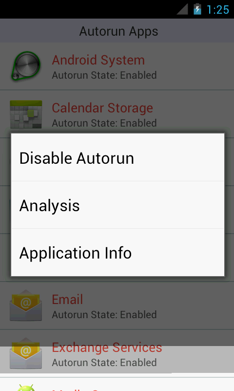 Autorun Manager Pro - screenshot