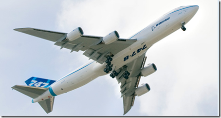 Boeing 747-8 Commercial plane 1