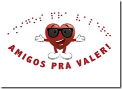 Natal Iluminado: logotipo Amigos prá Valer