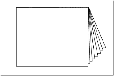 saddle-stitch