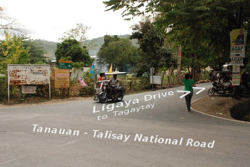 Ligaya Drive and Tanauan-Talisay National Road