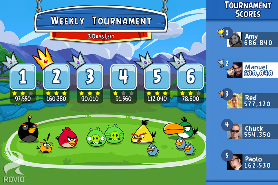 Angry Birds Friends - screenshot