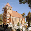 kościół w Świerczynkach pw. Św. Jana Chrzciciela - widok od strony cmentarza