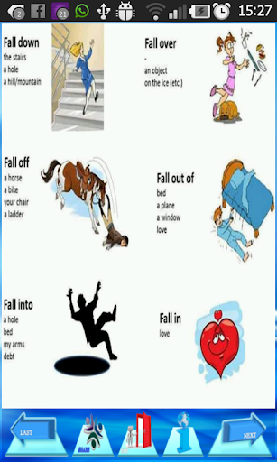 English Phrasal Verb Flashcard