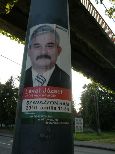 Lévai József (mszp) plakát