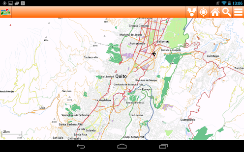 Ecuador Offline mappa Map Screenshots 12