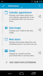 DashClock Data Usage Extension poster 4