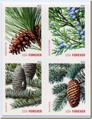 USA forever stamp 44c 21.Oct 10