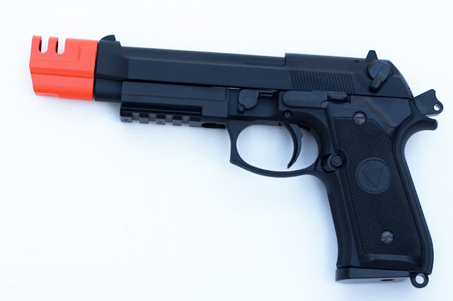 Airsoft, TSD, HFC, M9X, Beretta, Compensator, Pyramyd Air