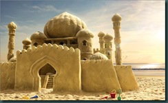 castelos na areia