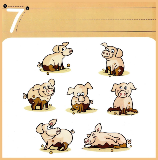 APRENDE LOS NUMEROS CON ANIMALES