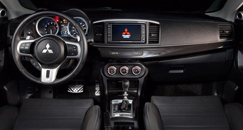 Mitsubishi Lancer Evolution interior