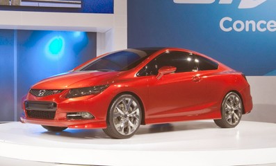 Honda showed to Detroit a new Civic concepts
