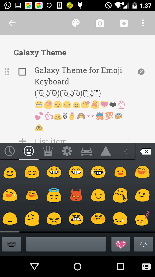 Emoji Keyboard Skin for Galaxy - Android Apps on Google Play