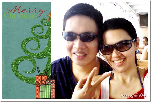 Merry Christmas from Mr. and Mrs. Norbert Angelo Elbanbuena! =)