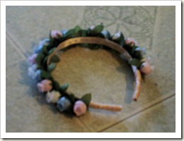Flowers for Your Hair, Flower Head Band Tutorial