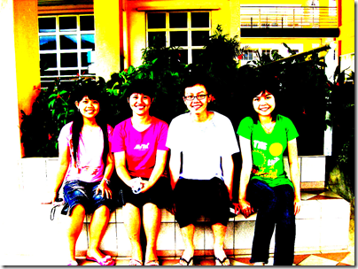 wan thin, alice, me, nicole