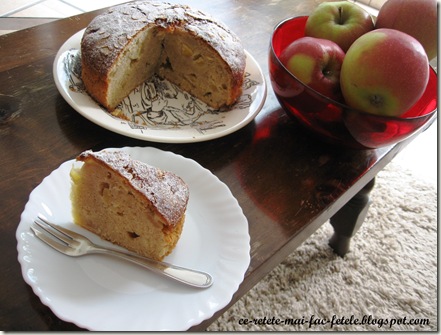 Milopita ~ Prăjitură grecească cu mere