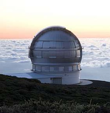 O Gran Telescópio Canárias