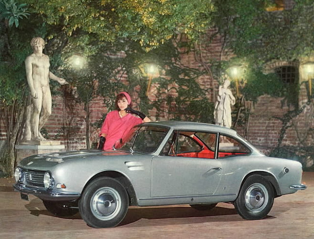 c6 Girls & Cars in European Vintage Ads