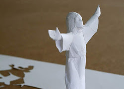 How To Make Sculptures Out Of Paper - To make something smooth by rubbing it with something rough, especially sandpaper (= strong paper with sand attached to it)