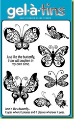 Gel-a-tins Butterfly Love