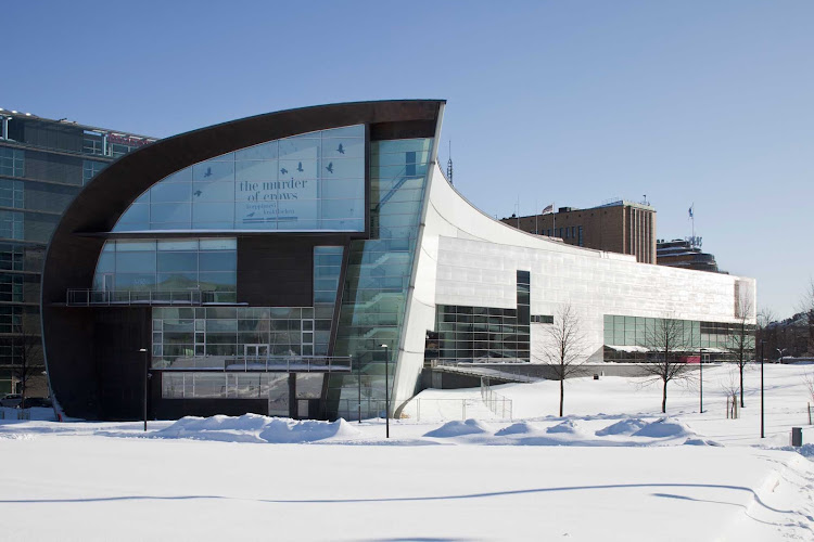 Kiasma Museum in Helsinki, Finland.