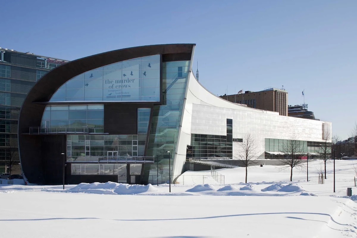 Kiasma-Museum-Helsinki-Finland - Kiasma Museum in Helsinki, Finland.