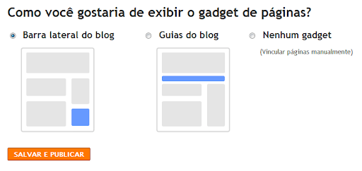 Gadget de páginas