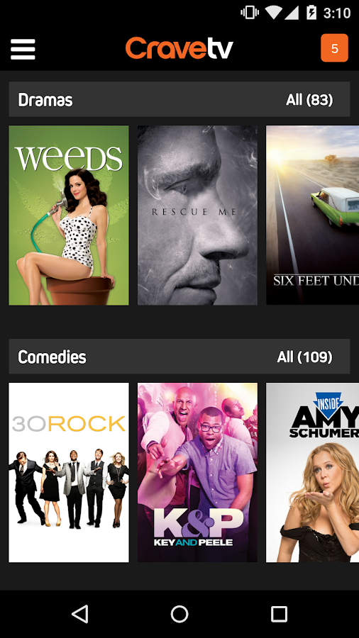 CraveTV Android Apps on Google Play