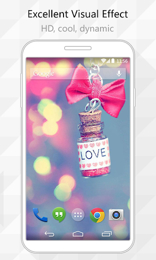 Love Bottle Live Wallpaper