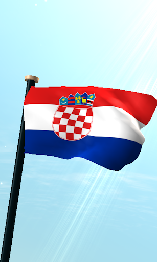 Croatia Flag 3D Free Wallpaper