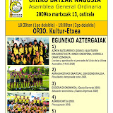 2009-03-13 / CRO Orio AE / Ohiko Batzar Nagusia