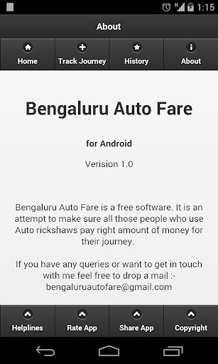 【免費交通運輸App】Bengaluru Auto Fare 2.0-APP點子