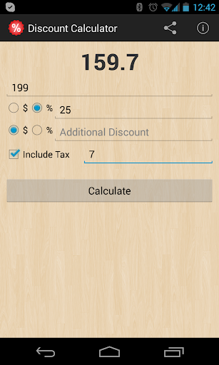 【免費購物App】Discount Calculator-APP點子