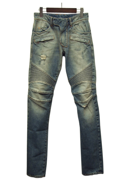 In my Paradigm: Balmain iconic item - Biker Jeans