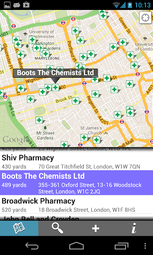 Find Pharmacies