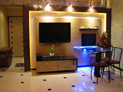 plasma tv unit in living room